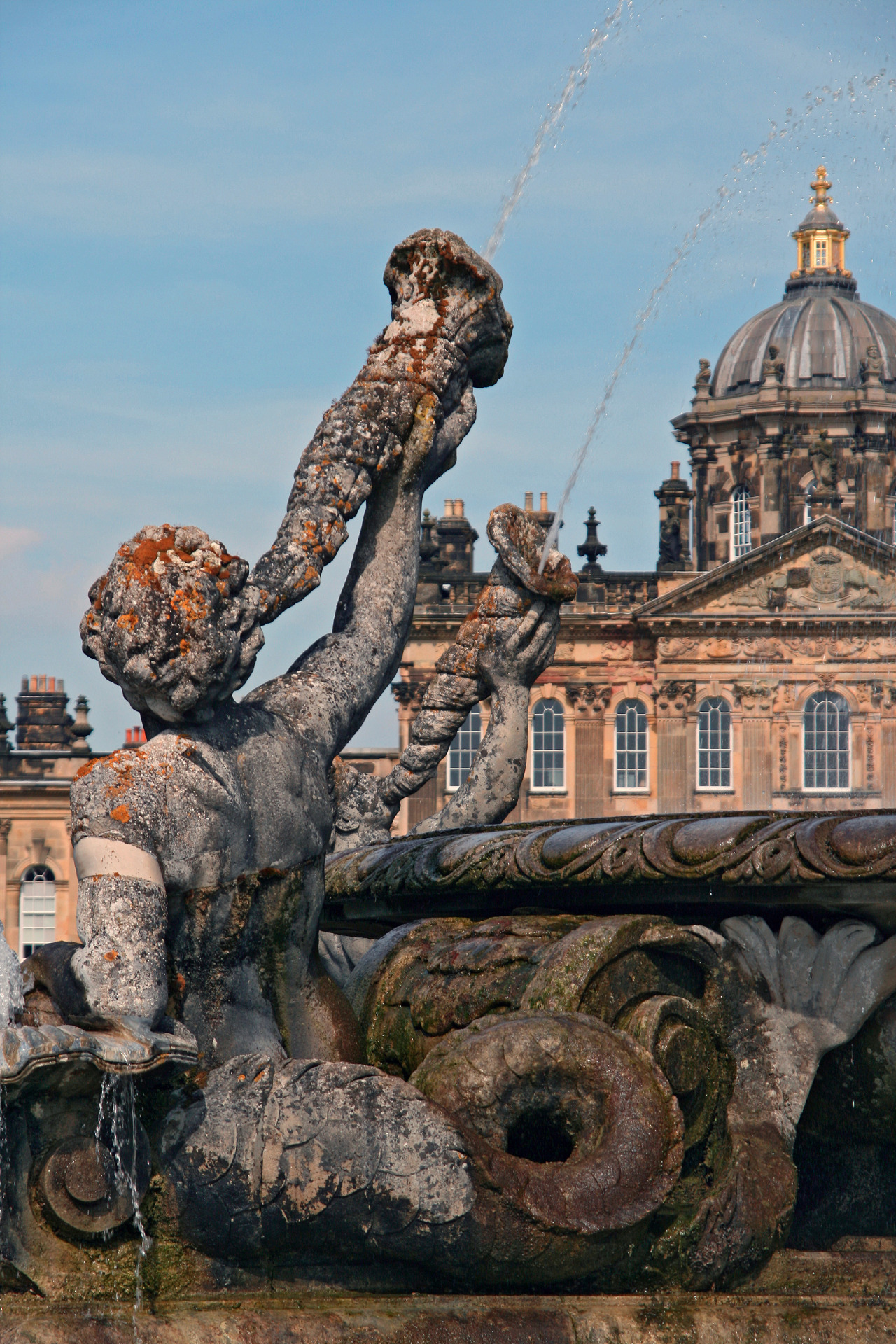 castle howard fountain representing long term relationships with pension trustees